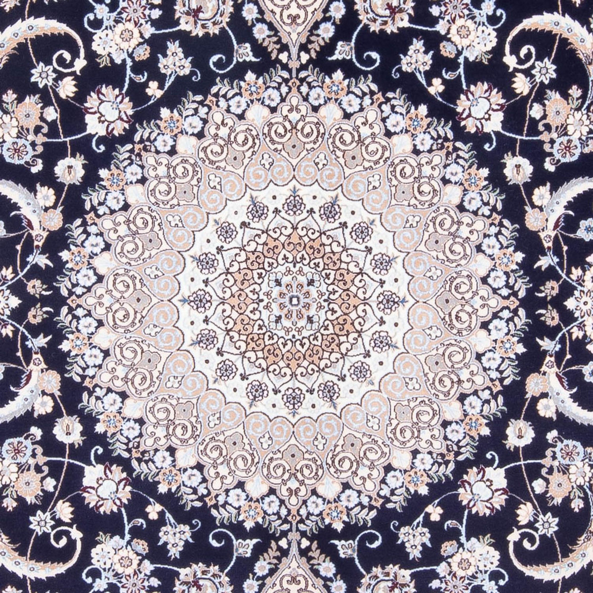 Perser Rug - Nain - Premium - 306 x 207 cm - dark blue