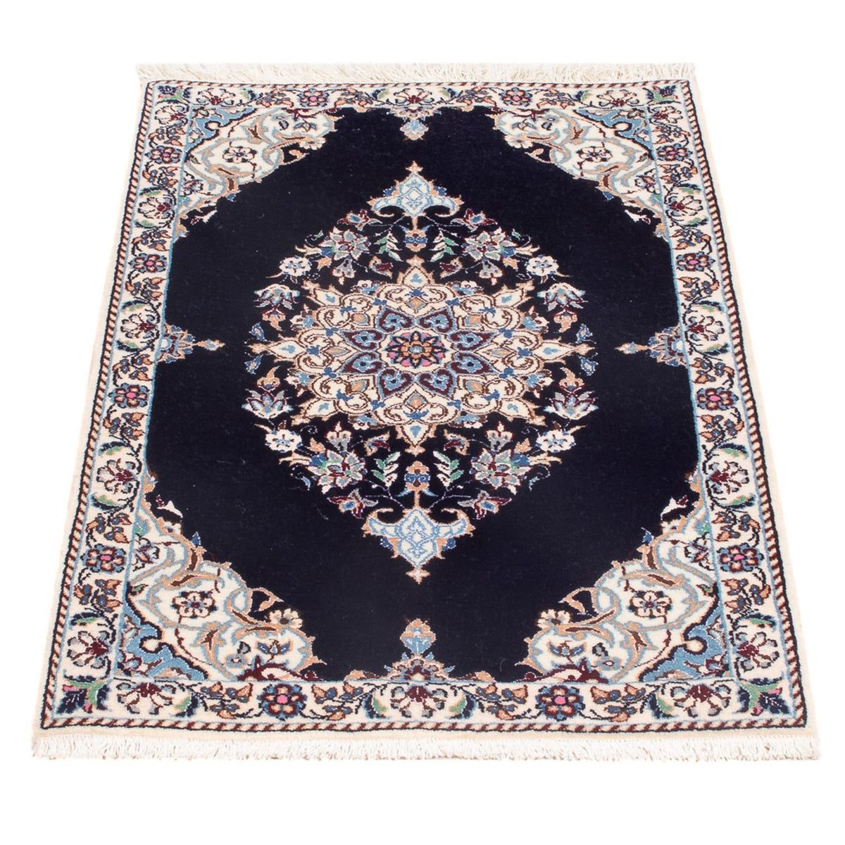 Perser Rug - Nain - Premium - 76 x 50 cm - dark blue