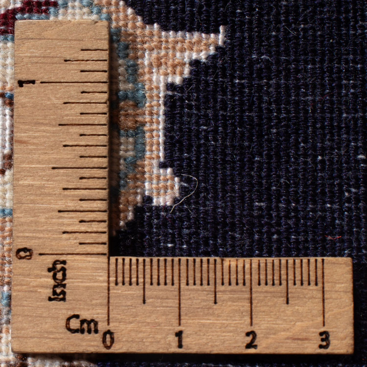 Perser Rug - Nain - Premium - 76 x 50 cm - dark blue