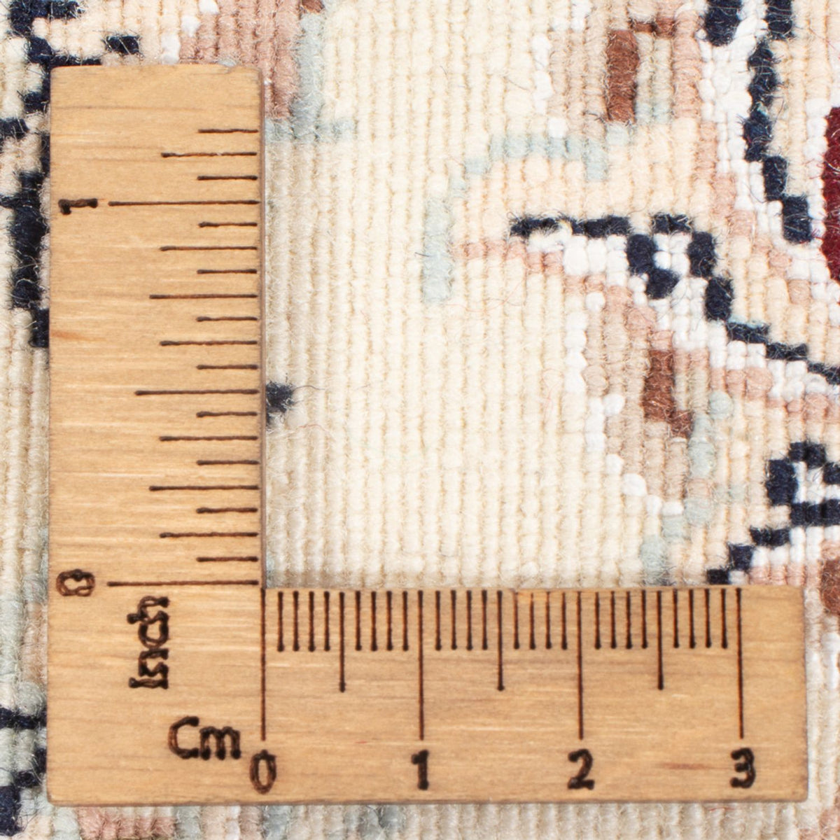 Perser Rug - Nain - Premium round  - 105 x 104 cm - dark blue