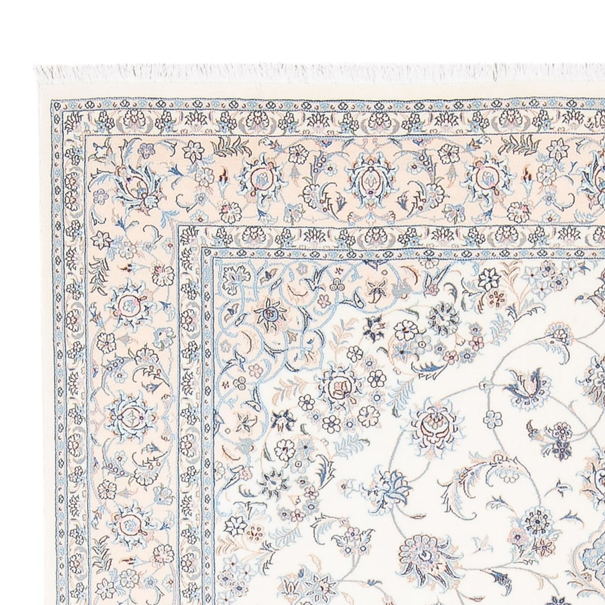 Perser Rug - Nain - Premium - 238 x 170 cm - light blue