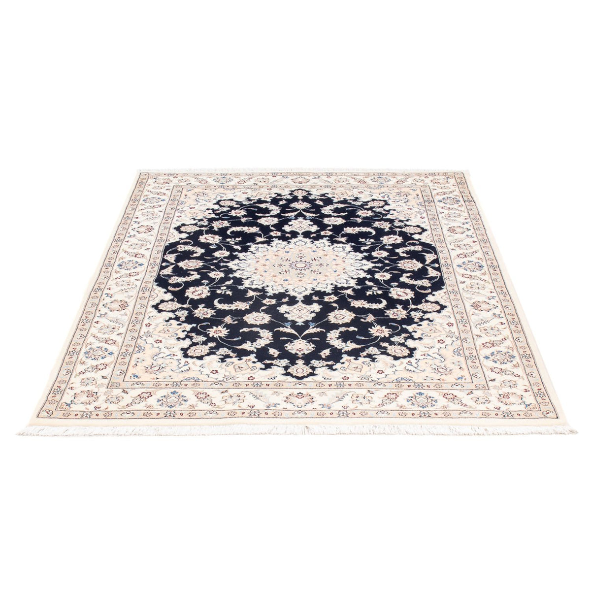 Perser Rug - Nain - Premium - 160 x 110 cm - dark blue