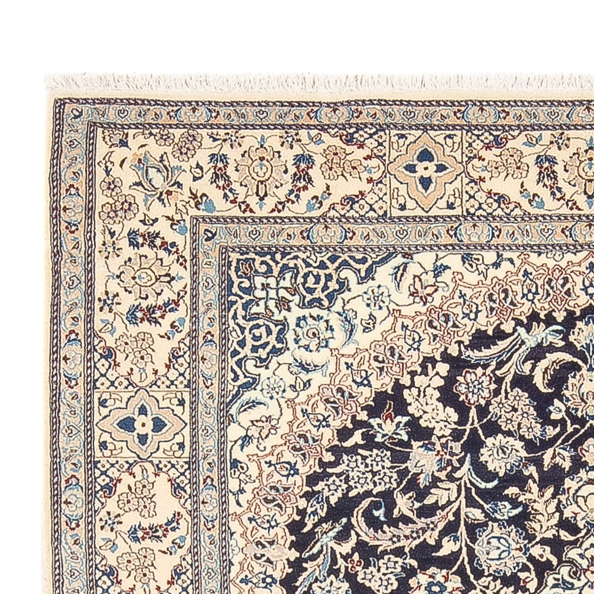 Perser Rug - Nain - Premium - 195 x 130 cm - dark blue