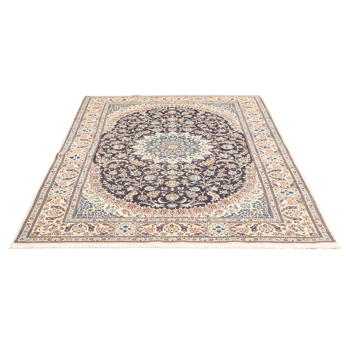 Perser Rug - Nain - Premium - 195 x 130 cm - dark blue