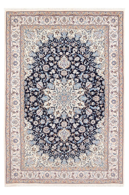 Perser Rug - Nain - Premium - 198 x 130 cm - dark blue