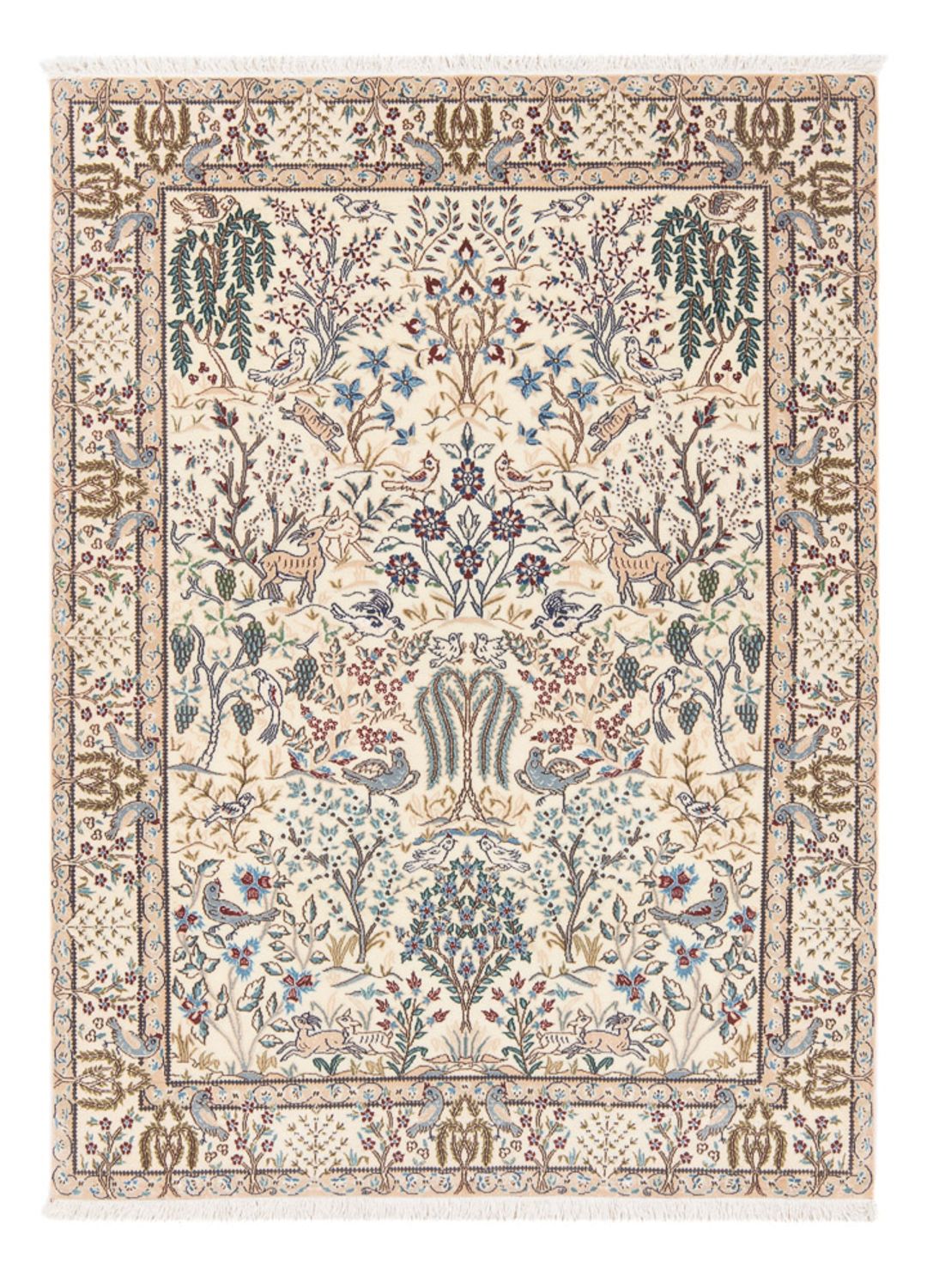 Perser Rug - Nain - Premium - 140 x 100 cm - cream