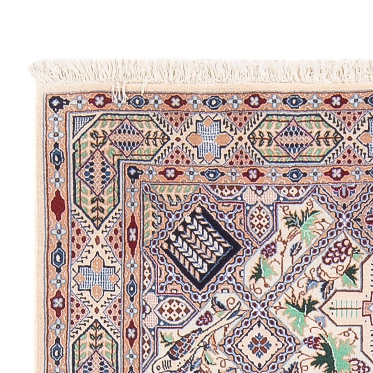 Perser Rug - Nain - Premium - 130 x 87 cm - cream