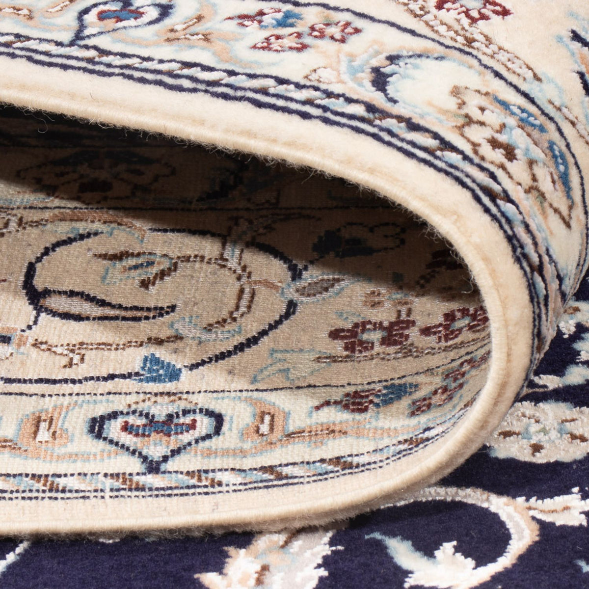 Perser Rug - Nain - Premium - 175 x 128 cm - dark blue