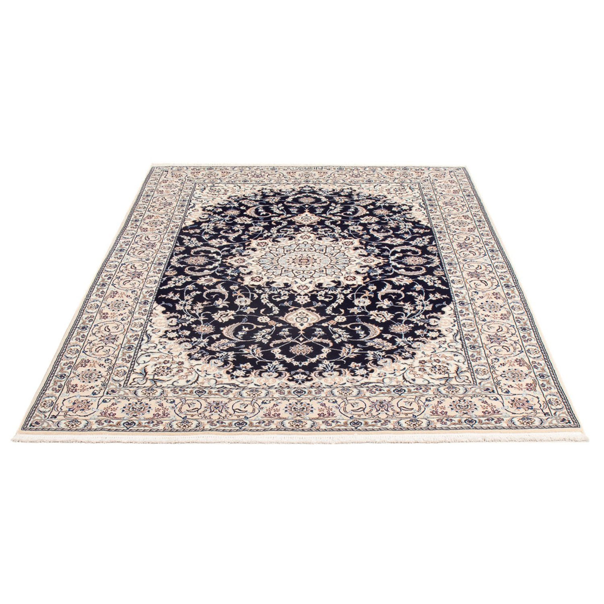 Perser Rug - Nain - Premium - 175 x 128 cm - dark blue