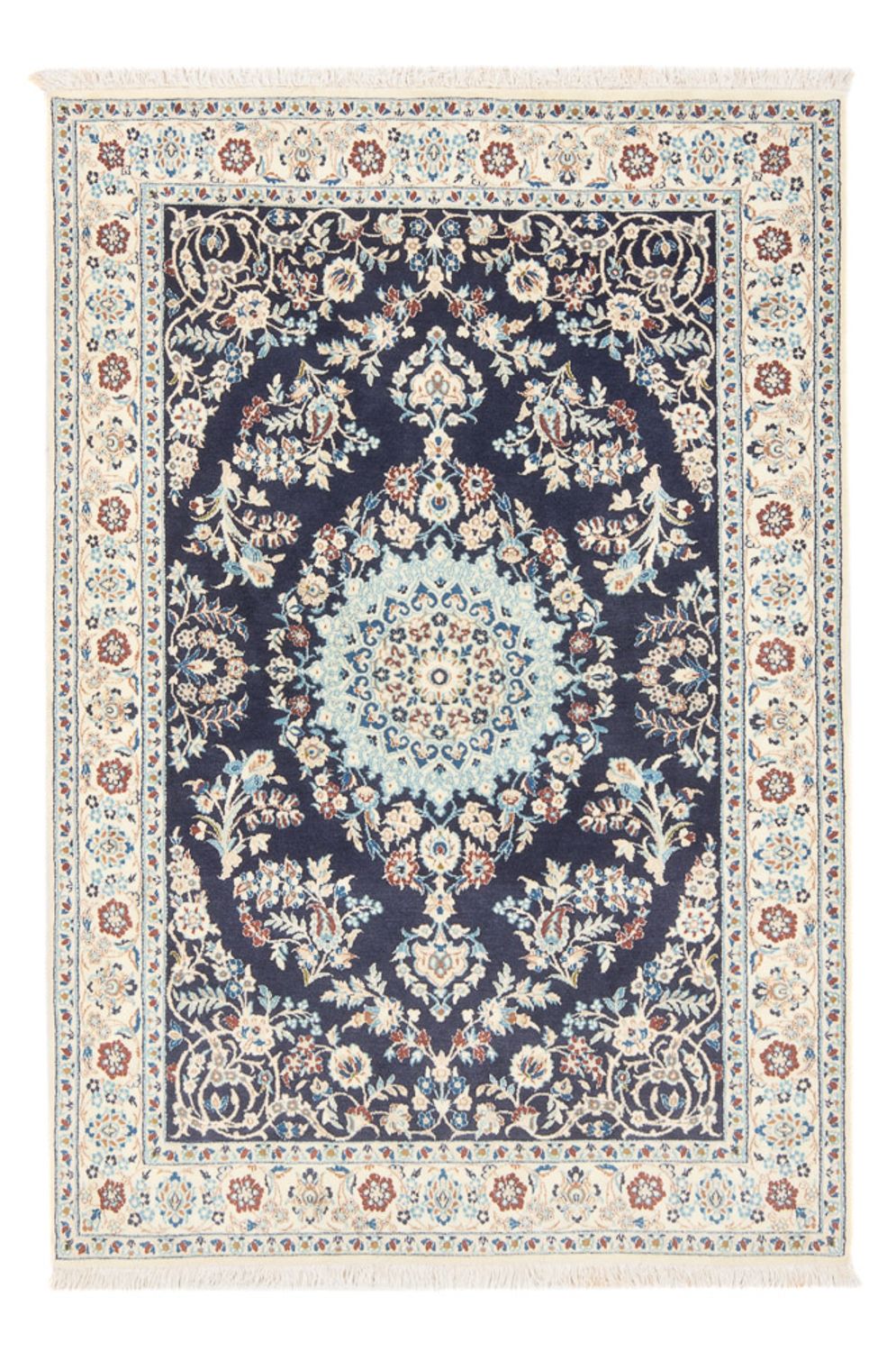 Perser Rug - Nain - Premium - 150 x 102 cm - dark blue