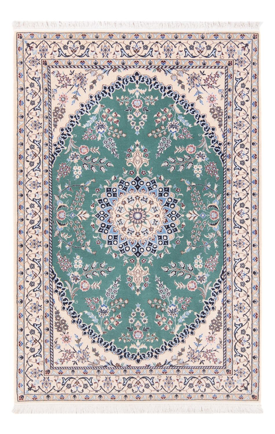 Perser Rug - Nain - Premium - 153 x 100 cm - green