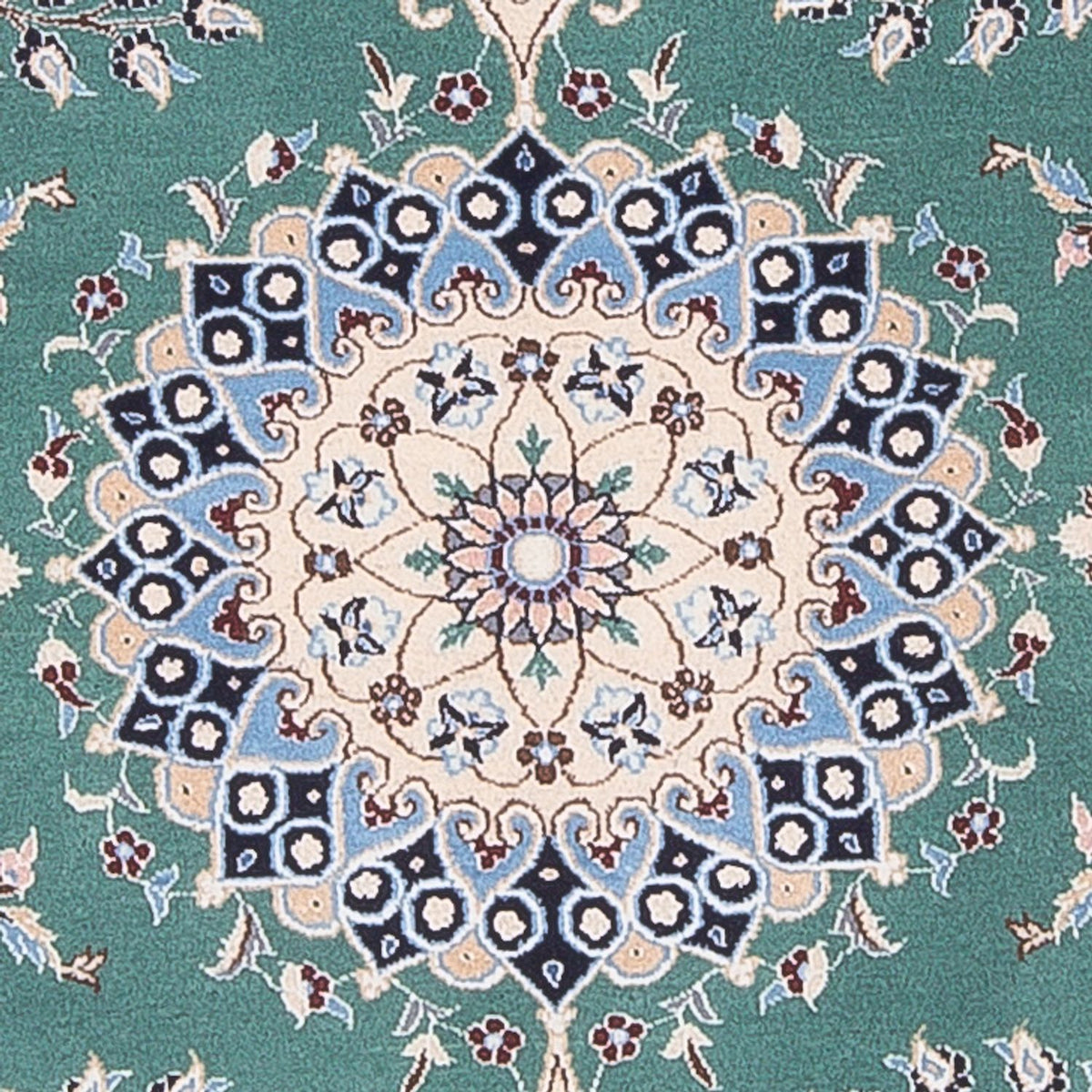 Perser Rug - Nain - Premium - 153 x 100 cm - green