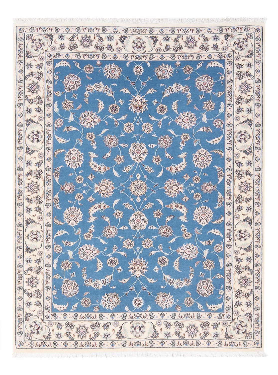 Perser Rug - Nain - Premium - 150 x 103 cm - blue