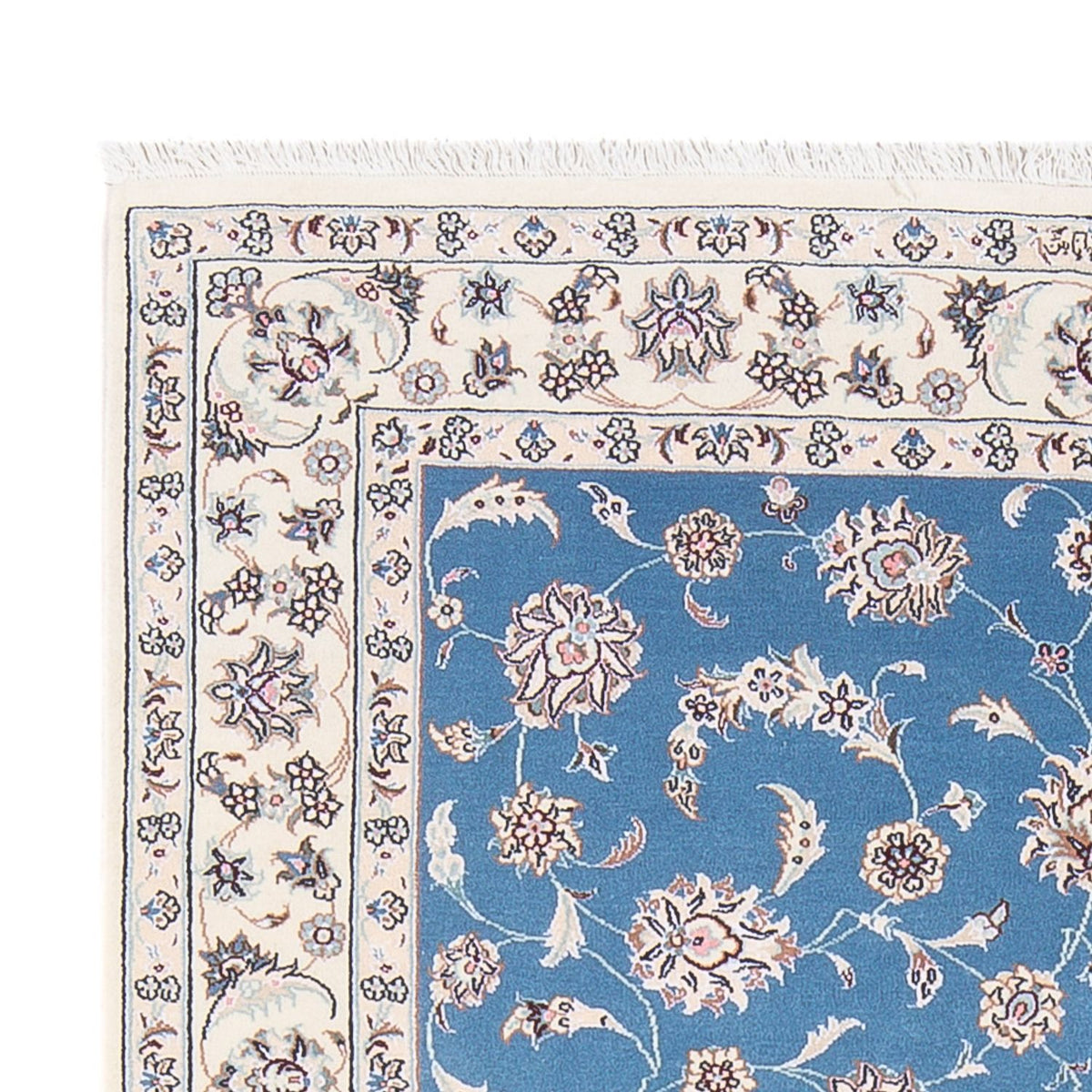 Perser Rug - Nain - Premium - 150 x 103 cm - blue