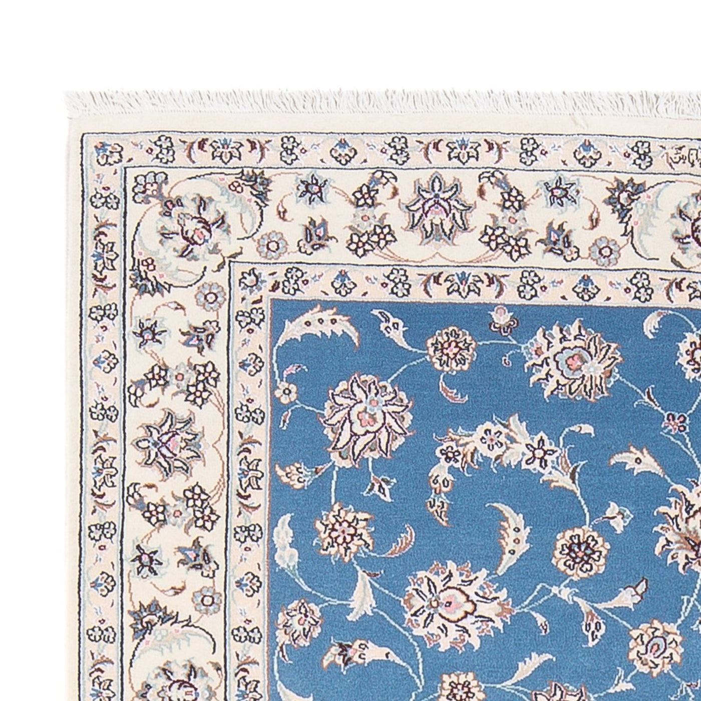 Perser Rug - Nain - Premium - 150 x 103 cm - blue