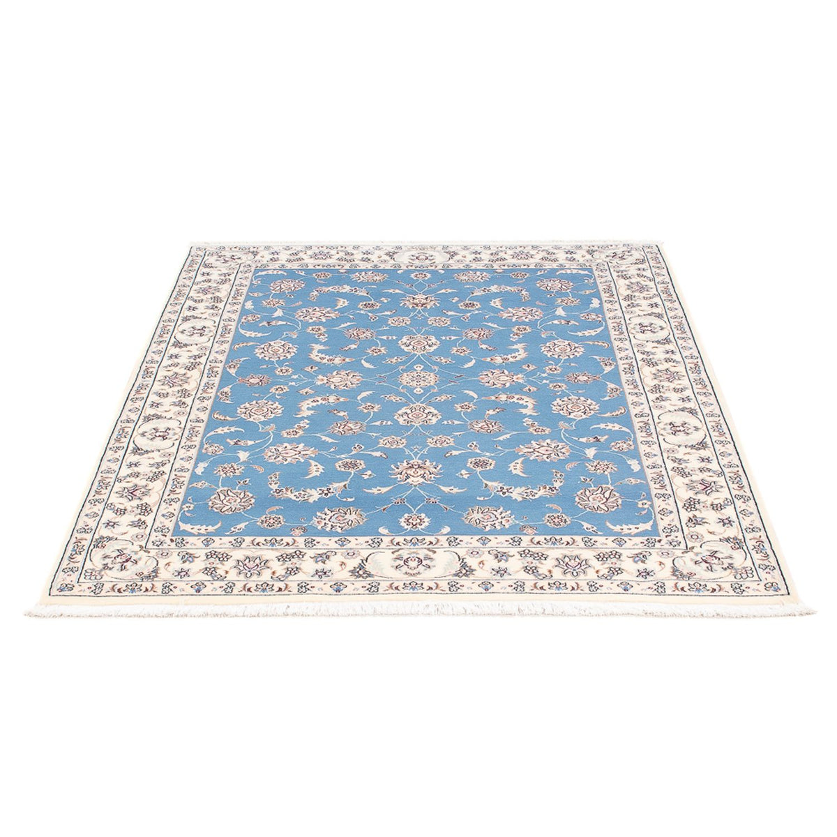 Perser Rug - Nain - Premium - 150 x 103 cm - blue