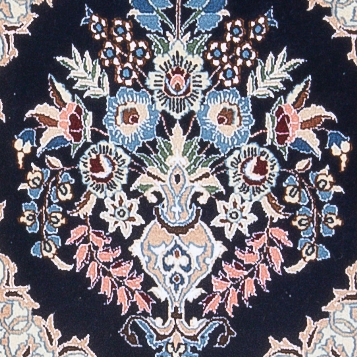 Runner Perser Rug - Nain - Premium - 202 x 46 cm - dark blue