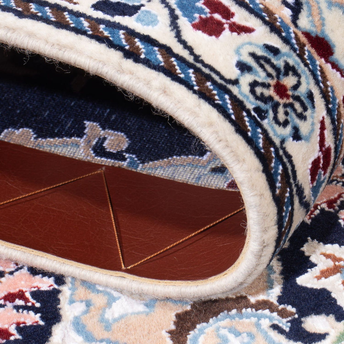 Runner Perser Rug - Nain - Premium - 202 x 46 cm - dark blue