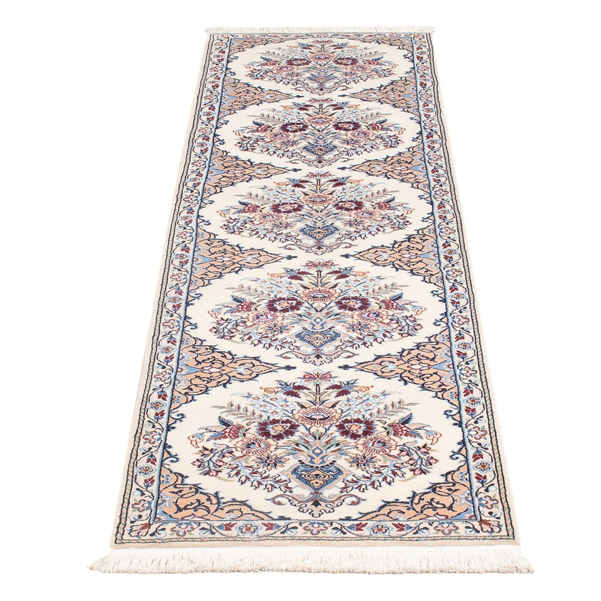 Runner Perser Rug - Nain - Premium - 203 x 48 cm - cream