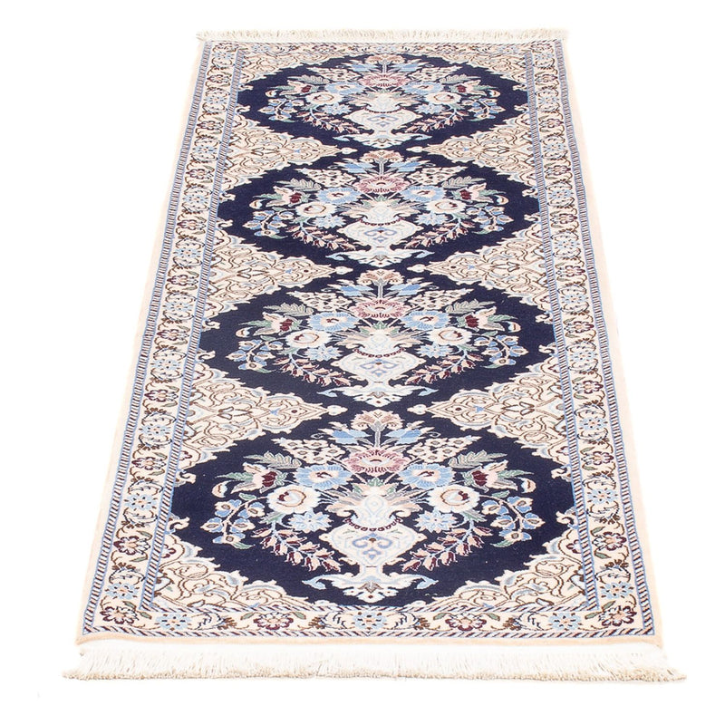Runner Perser Rug - Nain - Premium - 156 x 50 cm - dark blue