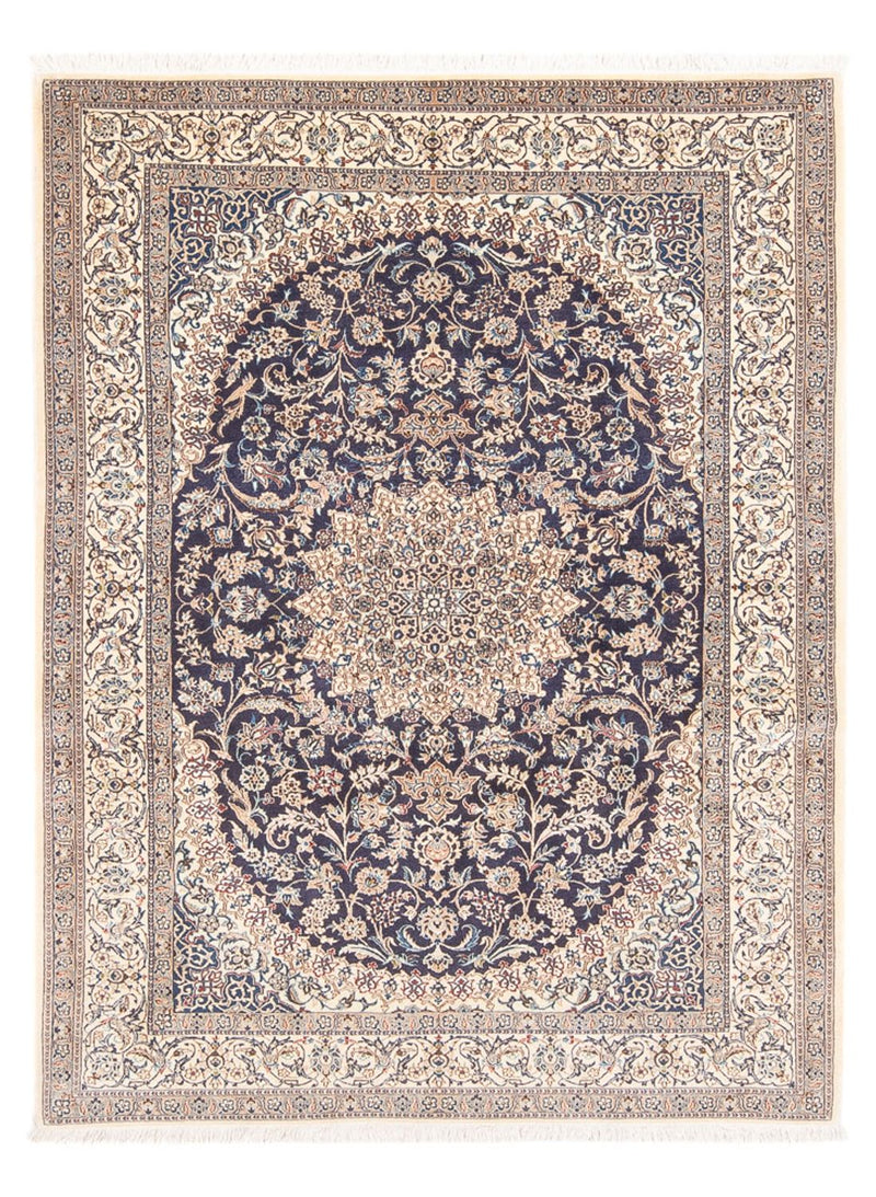 Perser Rug - Nain - Premium - 188 x 130 cm - dark blue