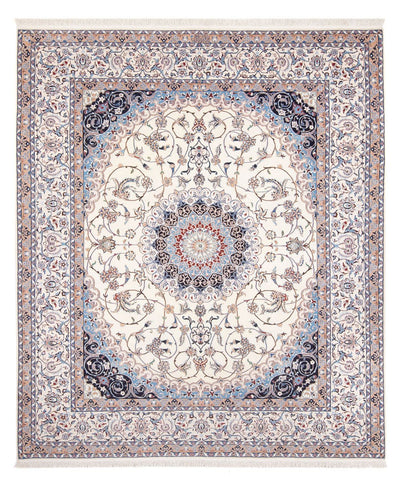 Nain - 6La Rug 210x263cm - Persian Rugs - cream