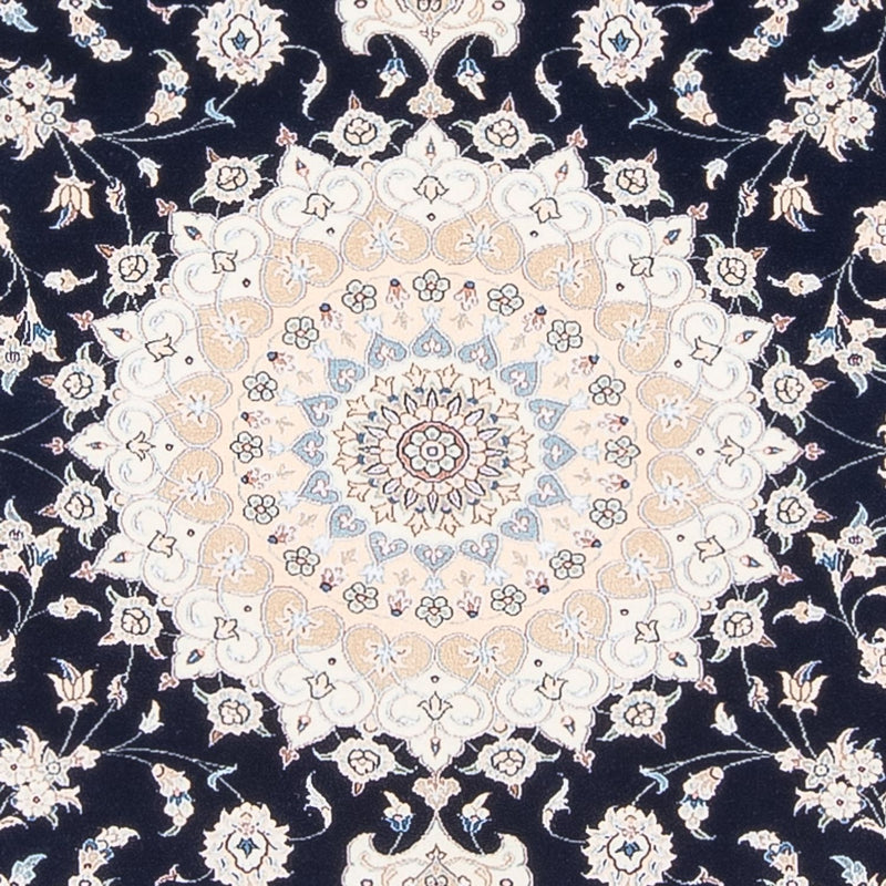 Perser Rug - Nain - Premium - 198 x 132 cm - dark blue