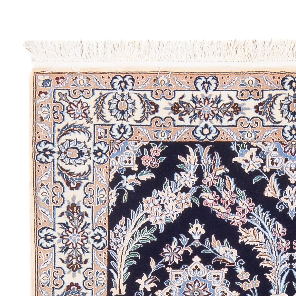 Perser Rug - Nain - Premium - 142 x 98 cm - dark blue