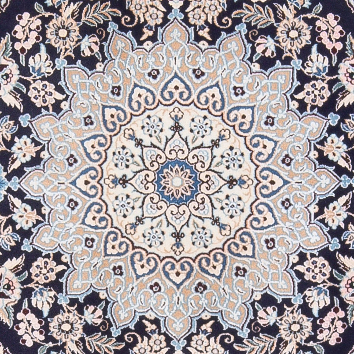 Perser Rug - Nain - Premium - 147 x 104 cm - dark blue