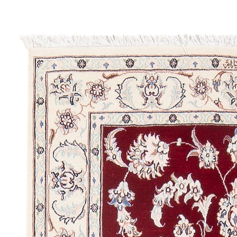 Perser Rug - Nain - Premium - 126 x 84 cm - red