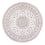 Perser Rug - Nain - Premium round  - 247 x 247 cm - cream