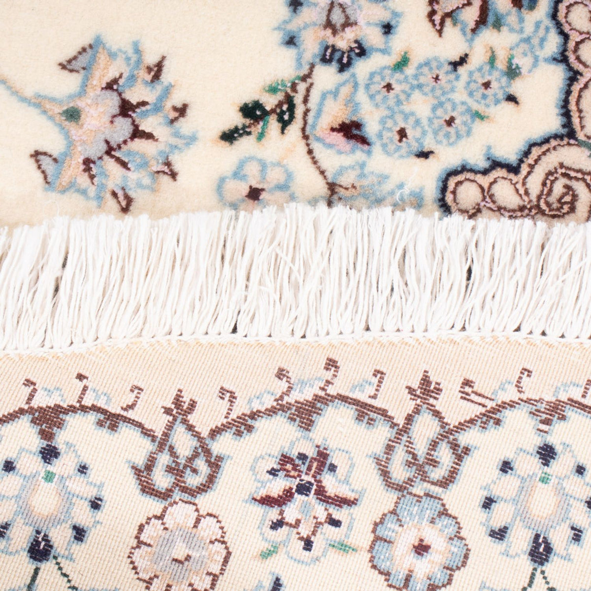 Perser Rug - Nain - Premium round  - 247 x 247 cm - cream