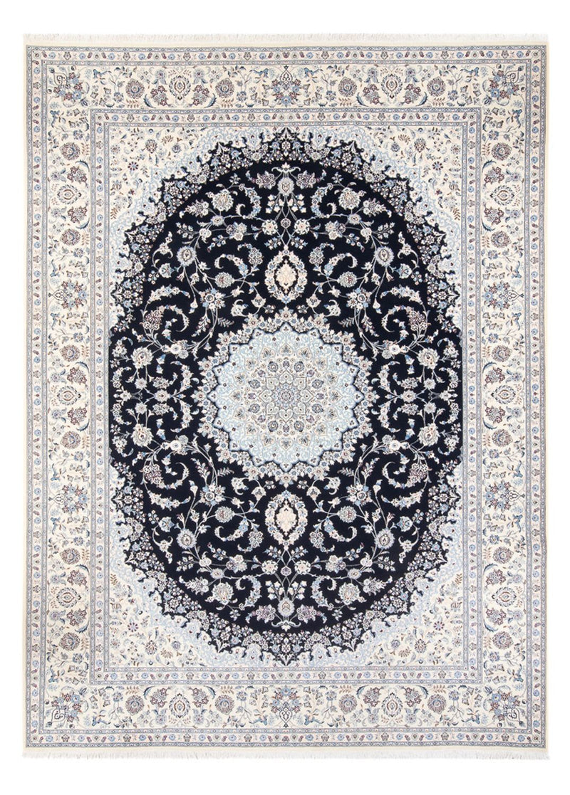 Perser Rug - Nain - Premium - 345 x 252 cm - dark blue