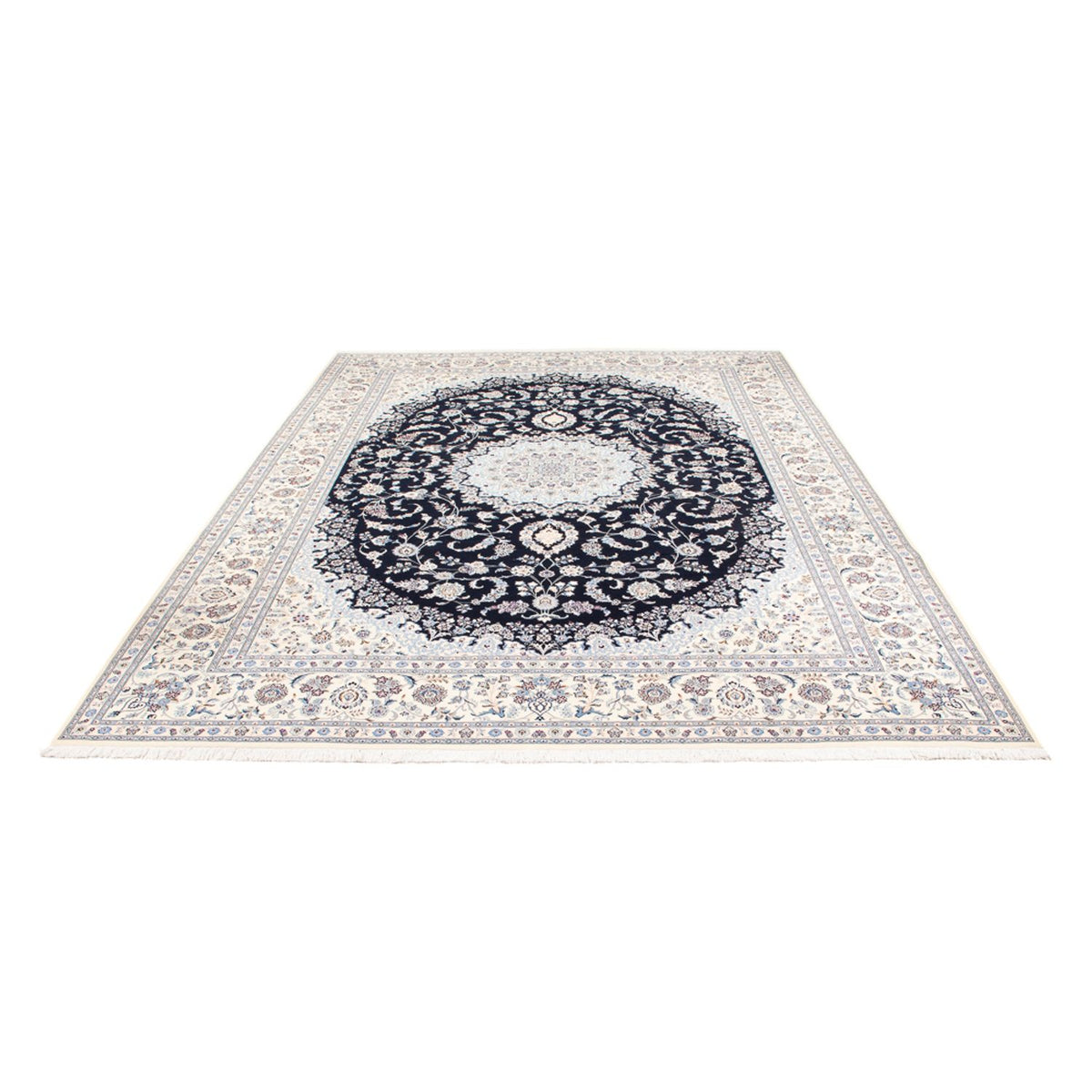 Perser Rug - Nain - Premium - 345 x 252 cm - dark blue