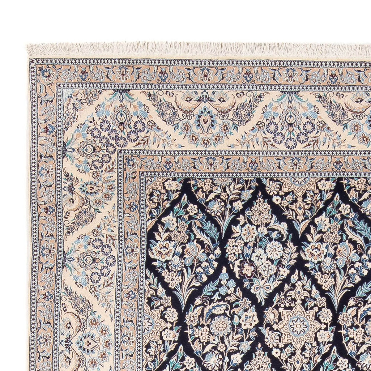 Perser Rug - Nain - Premium - 302 x 200 cm - dark blue