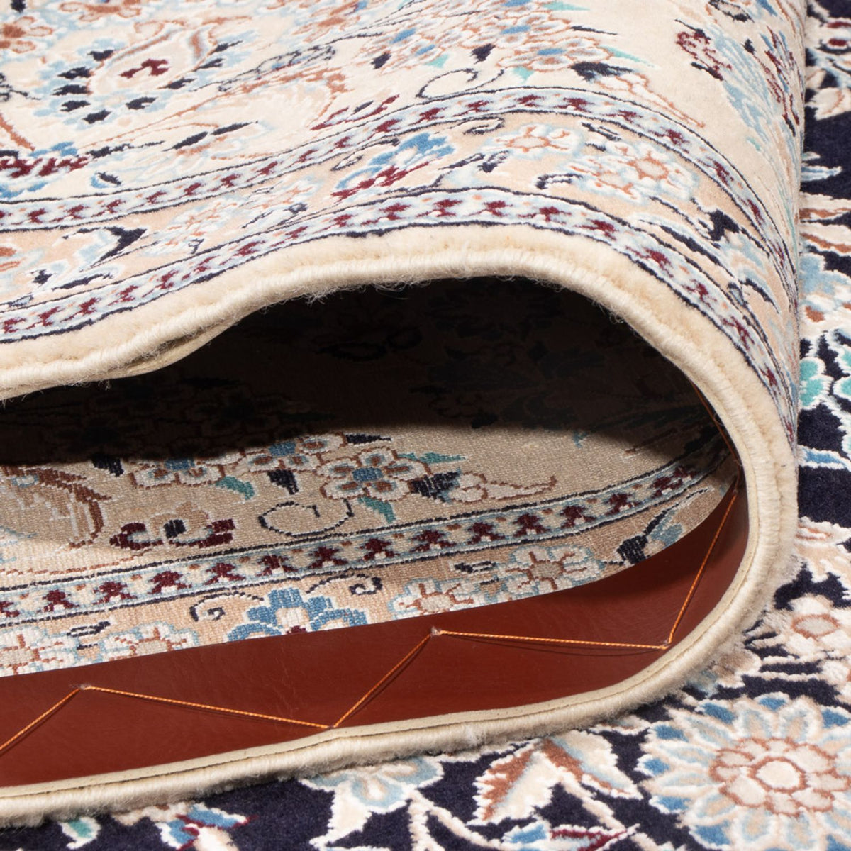 Perser Rug - Nain - Premium - 302 x 200 cm - dark blue