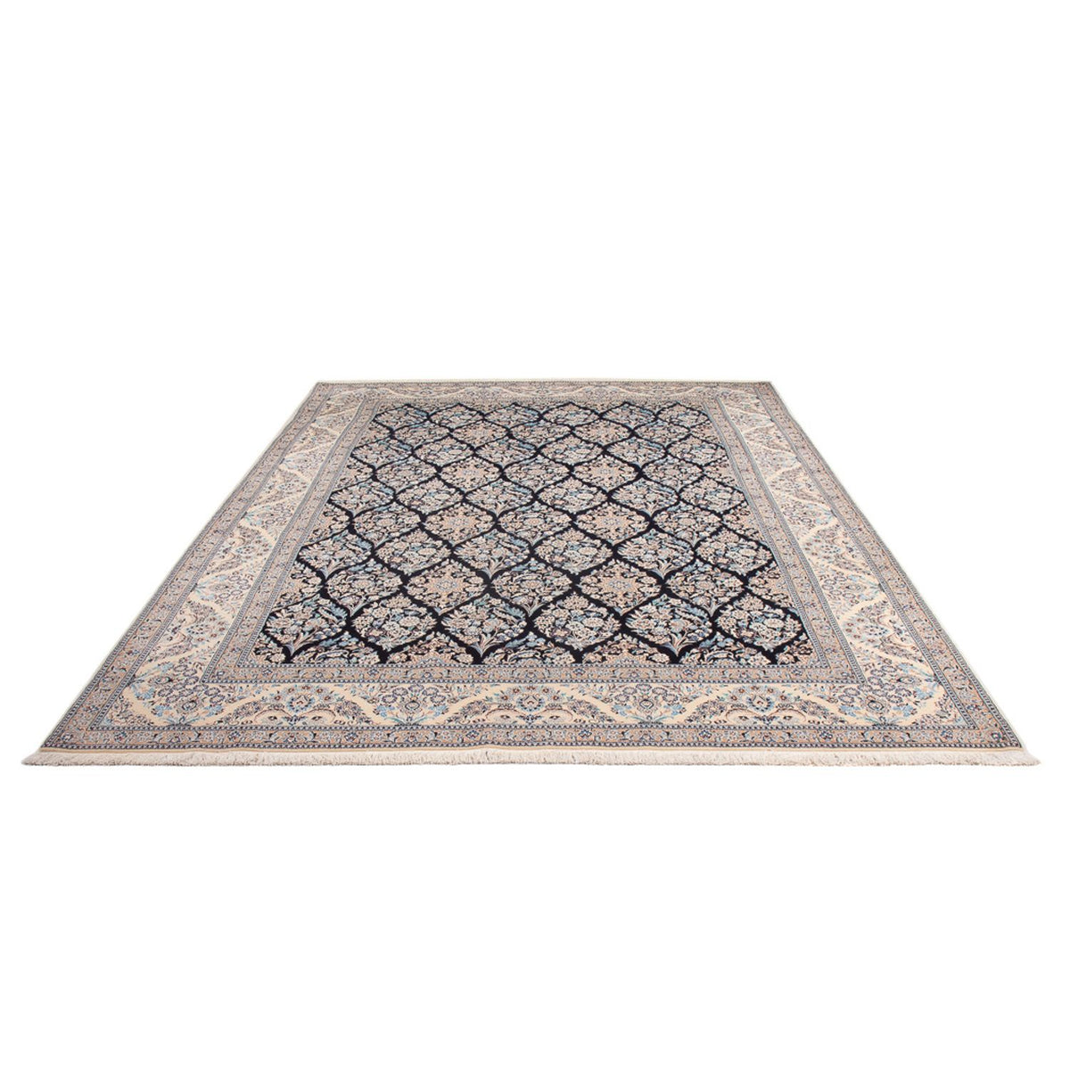 Perser Rug - Nain - Premium - 302 x 200 cm - dark blue