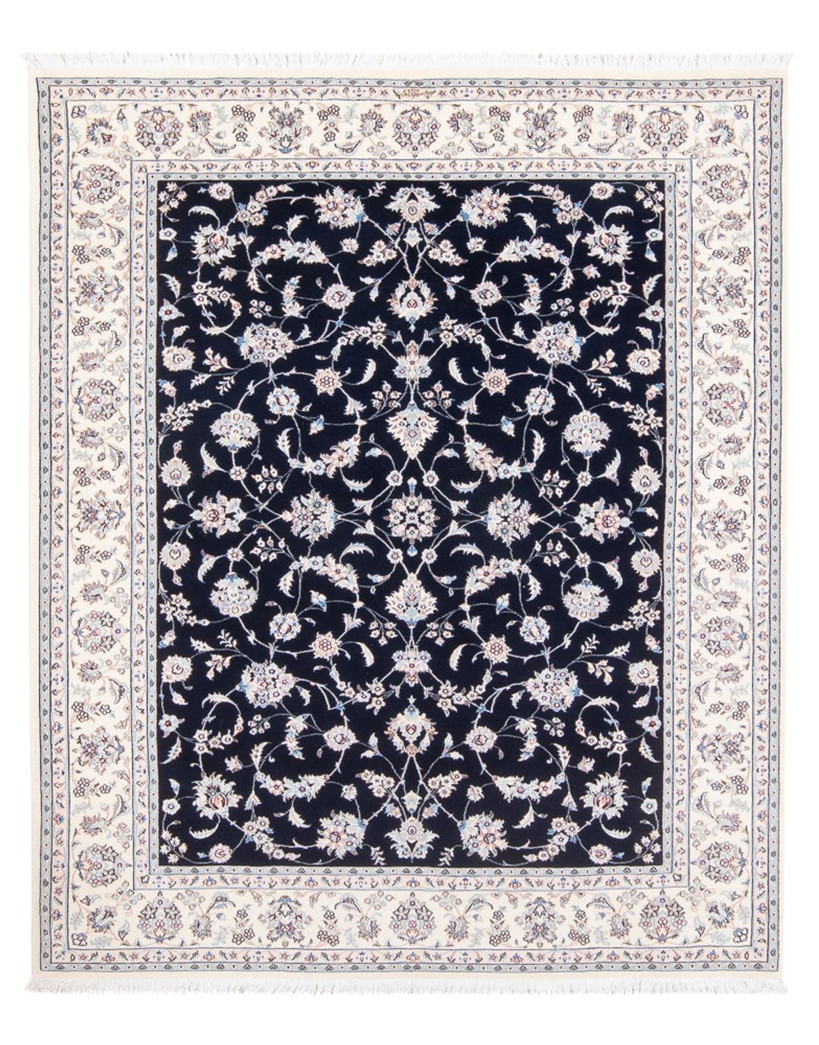 Perser Rug - Nain - Premium - 203 x 151 cm - dark blue