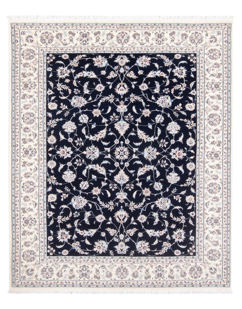Perser Rug - Nain - Premium - 203 x 151 cm - dark blue