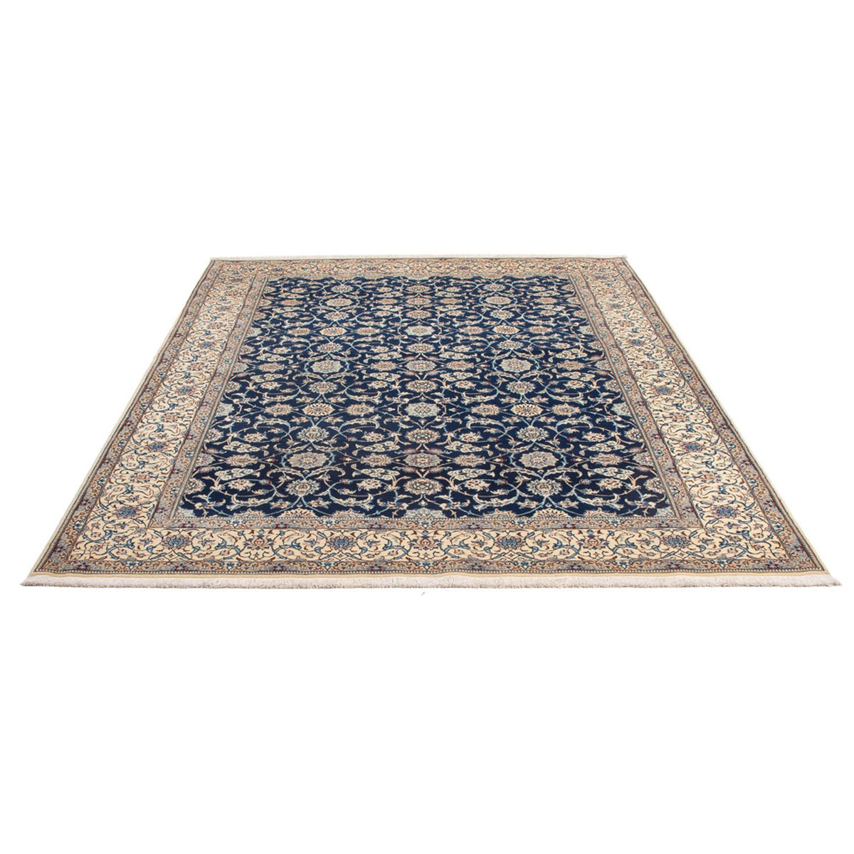 Perser Rug - Nain - Premium - 240 x 165 cm - dark blue