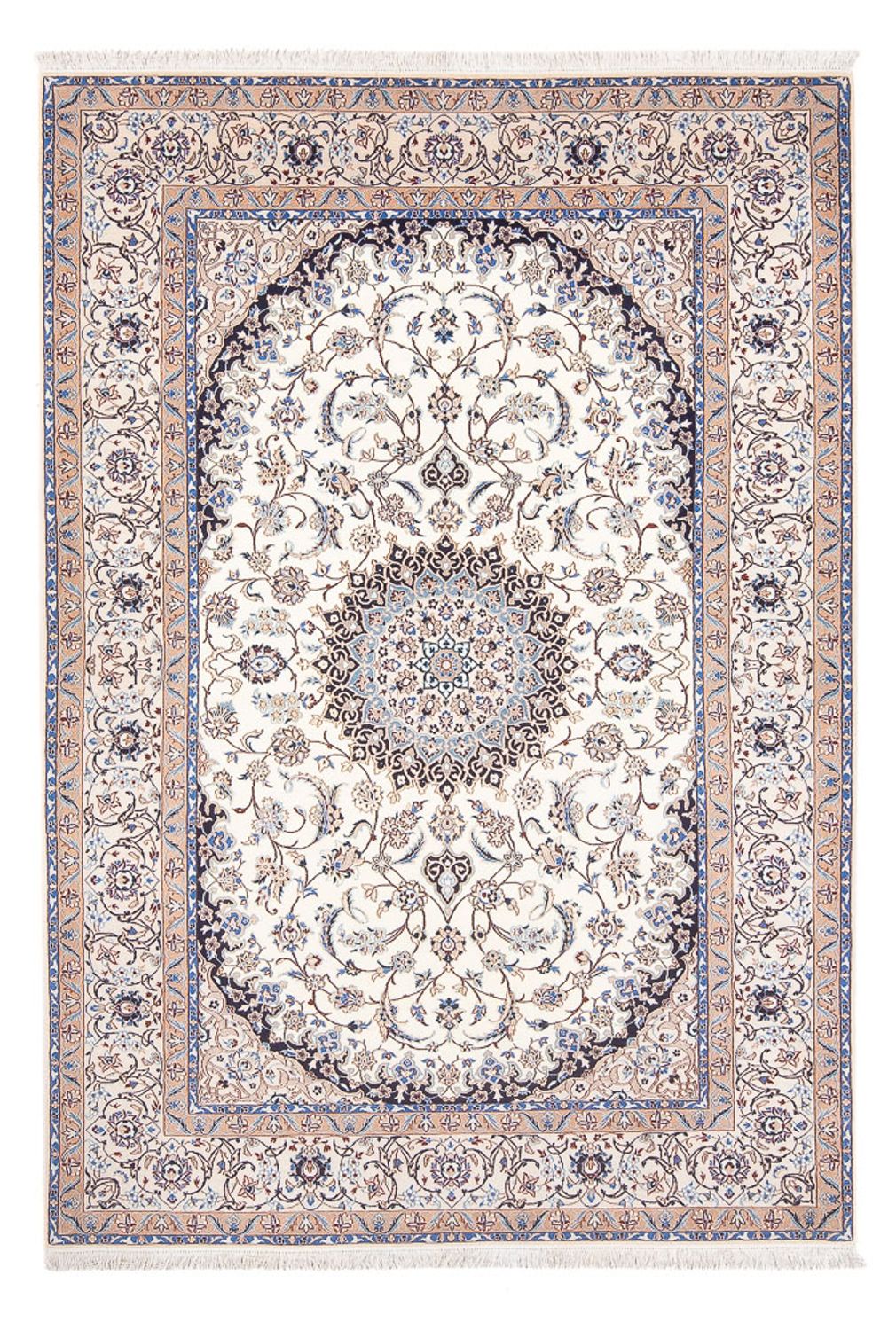 Perser Rug - Nain - Premium - 235 x 152 cm - cream