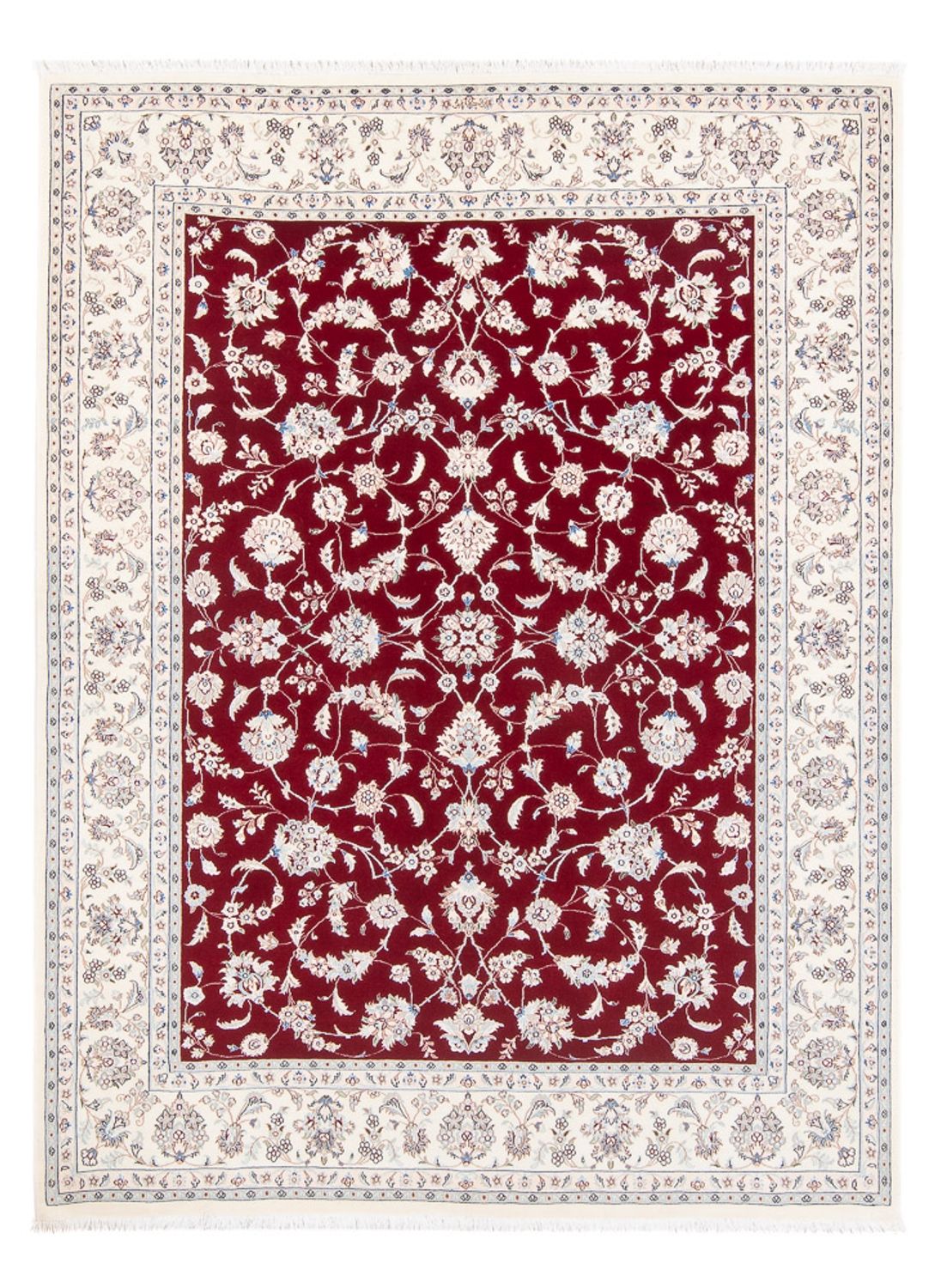 Perser Rug - Nain - Premium - 195 x 155 cm - red