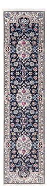 Runner Perser Rug - Nain - Premium - 196 x 50 cm - dark blue