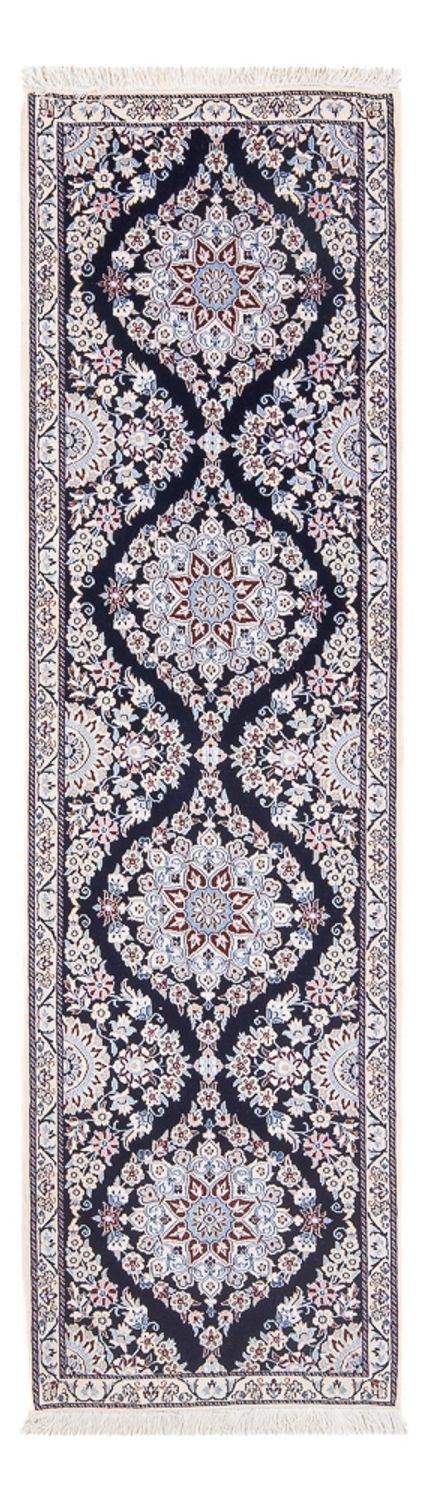 Runner Perser Rug - Nain - Premium - 188 x 58 cm - dark blue