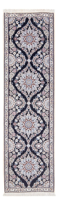 Runner Perser Rug - Nain - Premium - 188 x 58 cm - dark blue