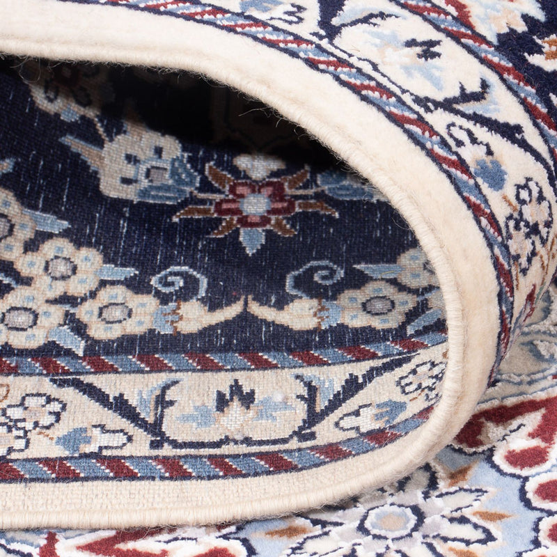 Runner Perser Rug - Nain - Premium - 188 x 58 cm - dark blue