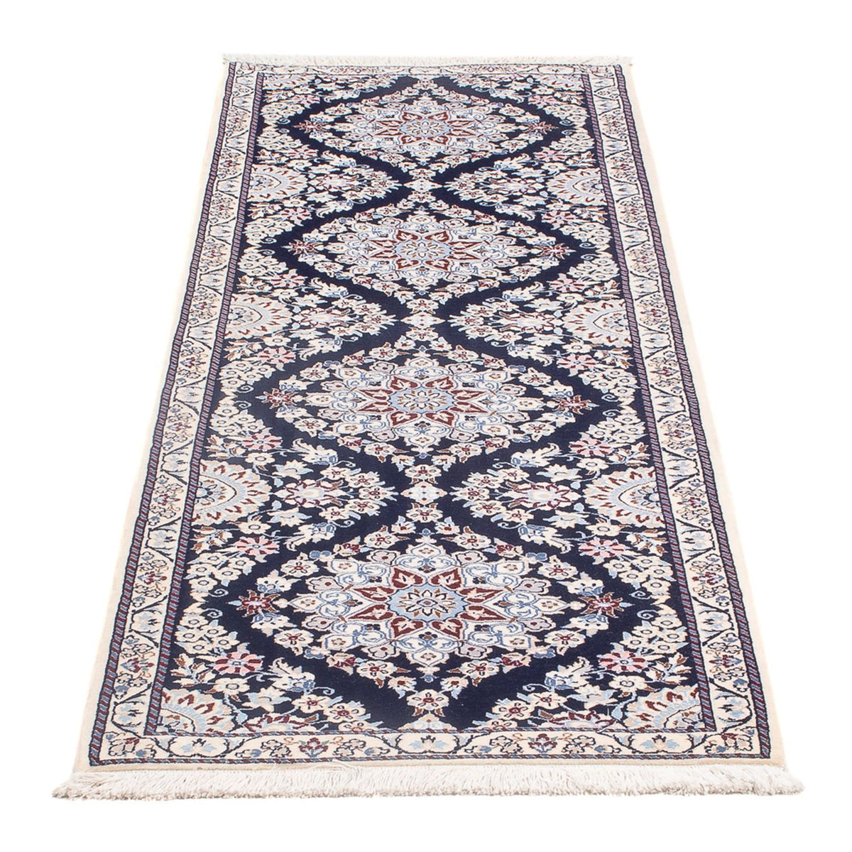 Runner Perser Rug - Nain - Premium - 188 x 58 cm - dark blue