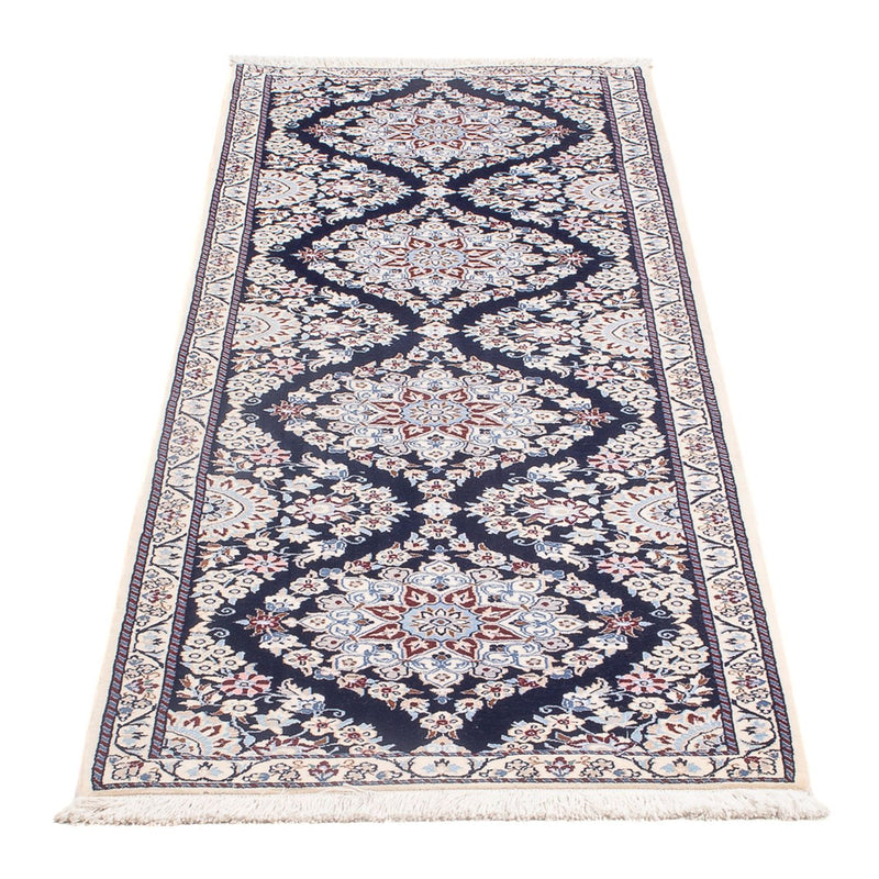 Runner Perser Rug - Nain - Premium - 188 x 58 cm - dark blue