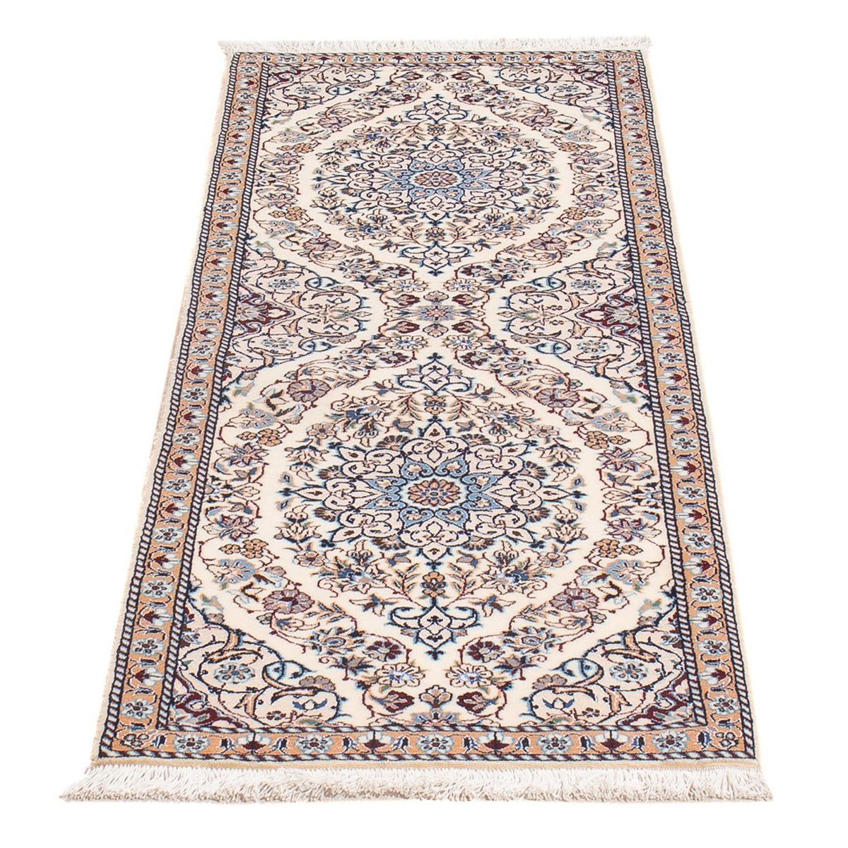 Runner Perser Rug - Nain - Premium - 150 x 48 cm - dark beige