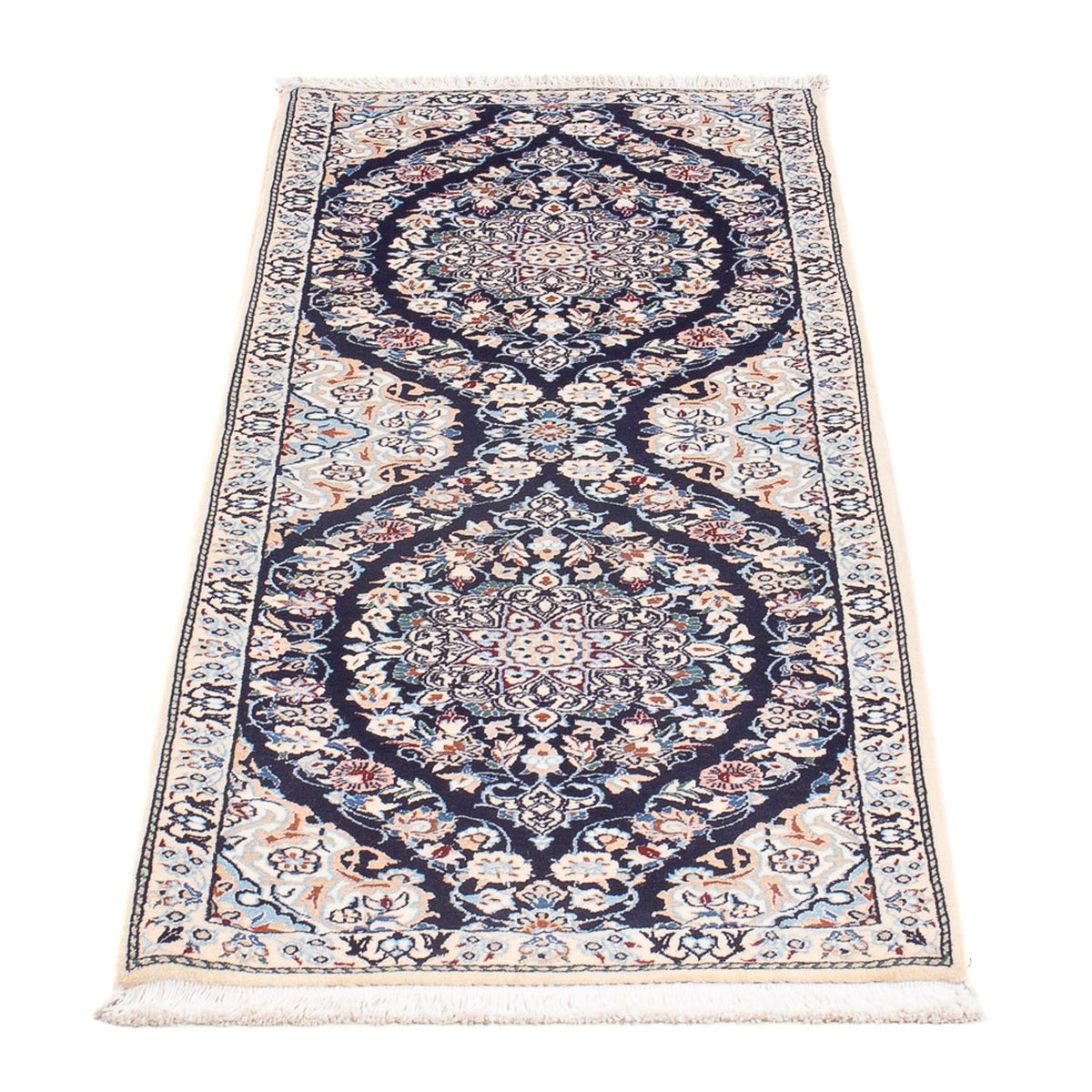Runner Perser Rug - Nain - Premium - 150 x 50 cm - dark blue
